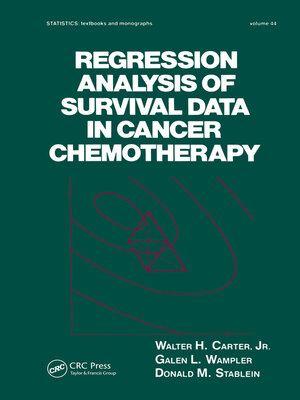 cover image of Regression Analysis of Survival Data in Cancer Chemotherapy
